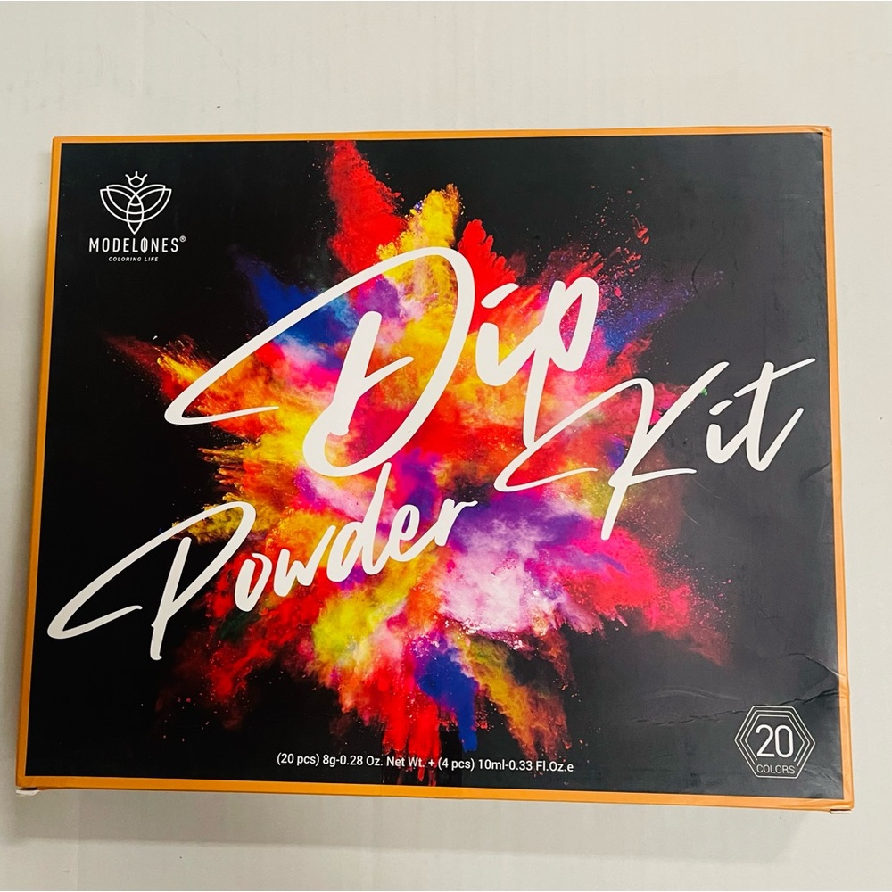 20 Colors Dip Powder Nail Kit Starter Modelones Acrylic Dipping Powder System